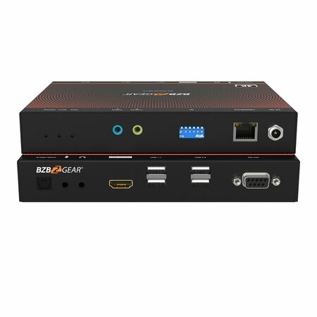 BZBGEAR 4K UHD HDMI 2.0 over IP Multicast Receiver with Video Wall, KVM & PoE support BG-IPGEAR-PRO-R